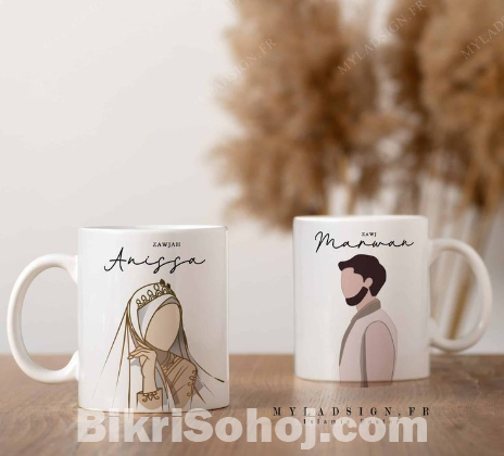 white mug